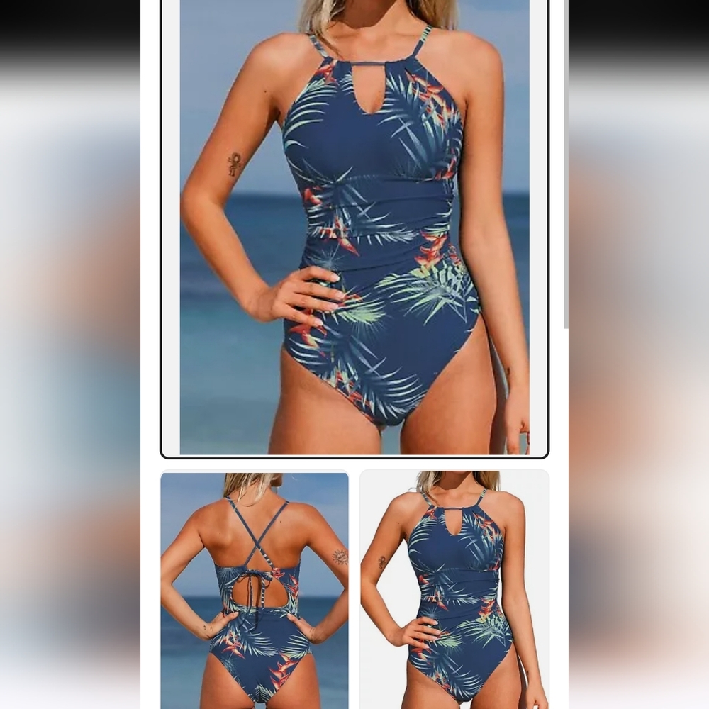 Nwt Size M One Piece Swimsuit